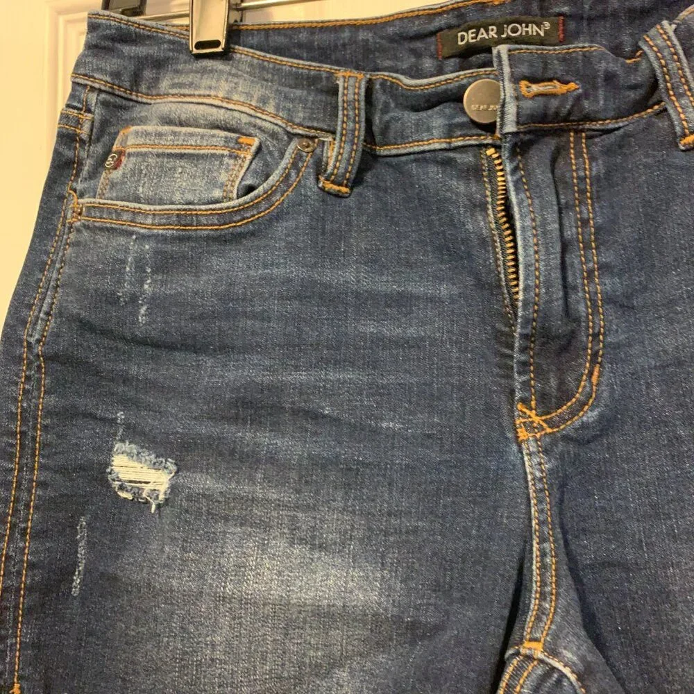 Womens Dear John jean short - Picture 2 of 10